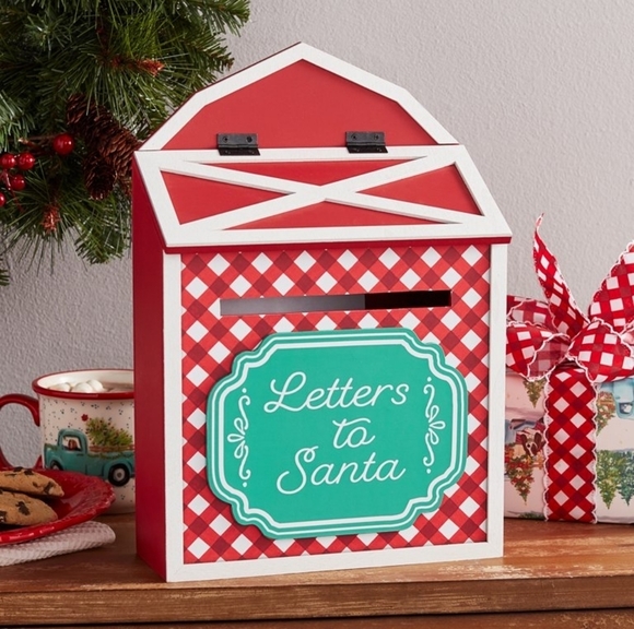 Host Pick! 🌺 New Pioneer Woman Letters to Santa Tabletop Mailbox - Picture 2 of 8